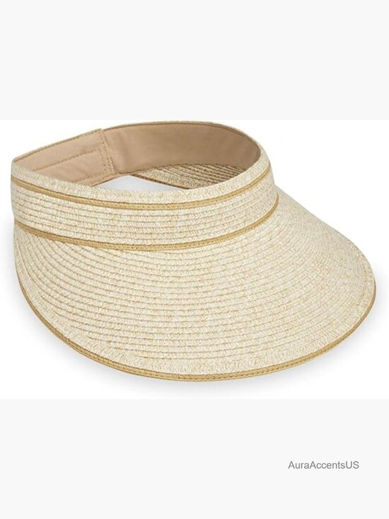 Wide Brim Packable Adjustable Sun Visor UPF 50+ Women\'s Hat main image 5